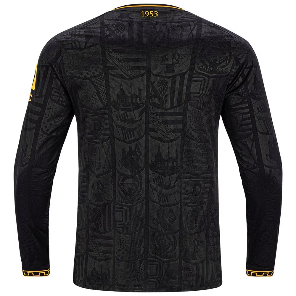 Dynamo - Spielertrikot LANGARM 26/27 AWAY schwarz
