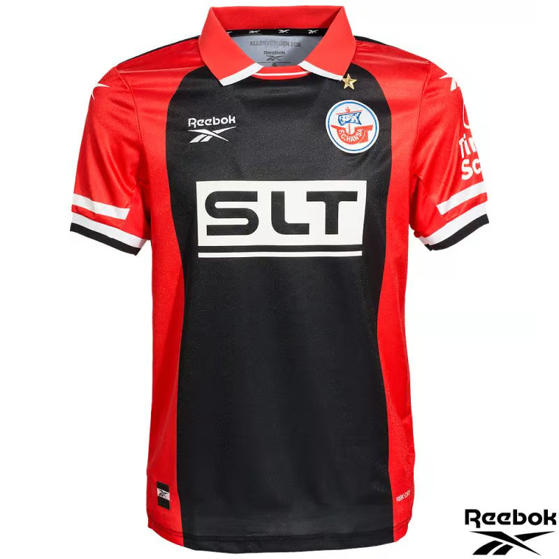 F.C. Hansa Rostock - Ausweich-Trikot 26/27 Herren rot-schwarz